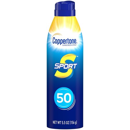 COPPERTONE Sport Sunscreen Spray 5.5 oz 48208